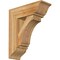 Ekena Millwork Imperial Traditional Rough Sawn Bracket w/ Offset Brace, Western Red Cedar, 8"W x 22"D x 26"H BKT0806X22X26IMP01RWR - alternate 1